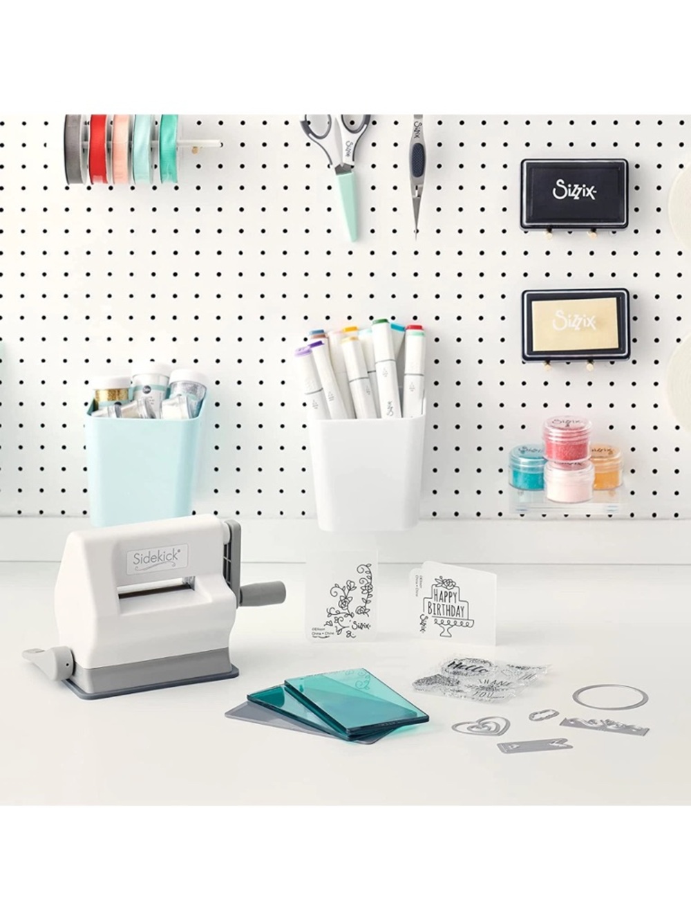 Sizzix Sidekick Starter Kit Portable Manual Die Cutting Embossing Machine - Picture 11 of 13